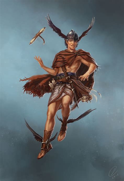 description physique du dieu hermes|greek mythology Hermes god.